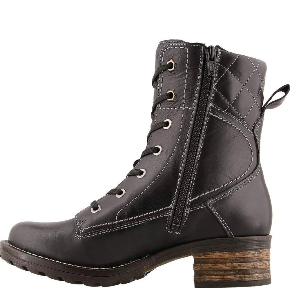 TAOS lace up brown leather boot “Factor”  Sz 10.5-11